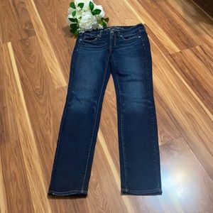 American Eagle Dark Rinse Skinny Stretch Jeans